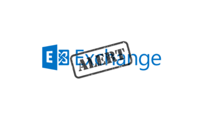Alerte! – Correctif Microsoft Exchange Server on premise