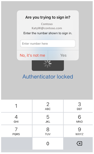 Entrez le code pour vous connecter